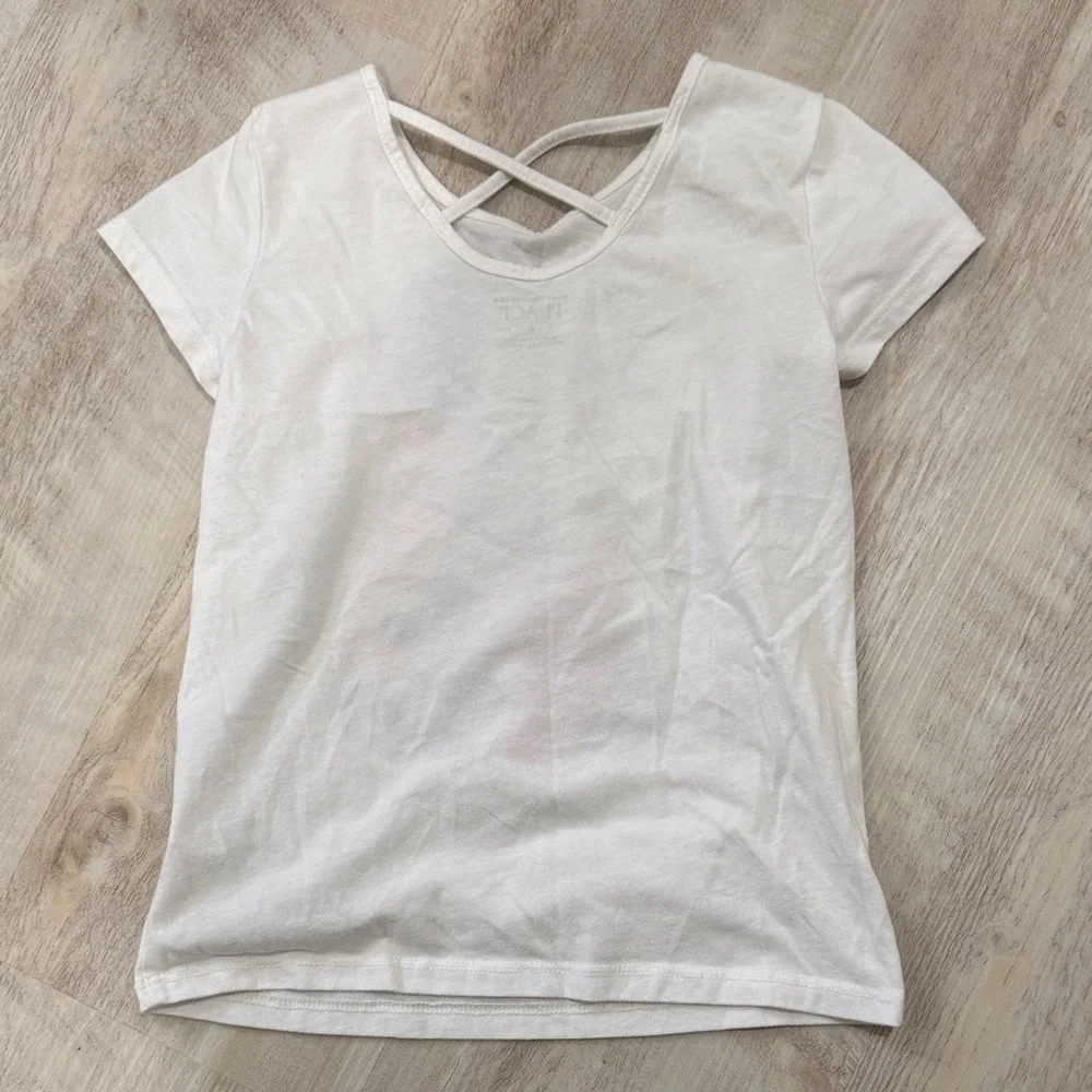 The Children's Place White Tee with Colorful Sea Design